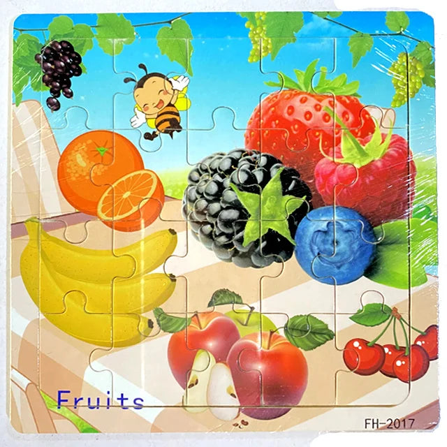 Kids Learning Puzzle Set