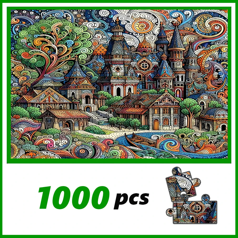 Enchanted Castle 500/1000-piece puzzle