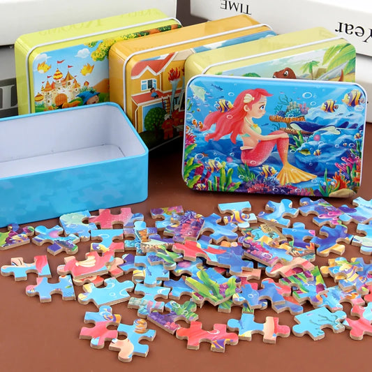 Pocket Puzzle Tin 60 pcs