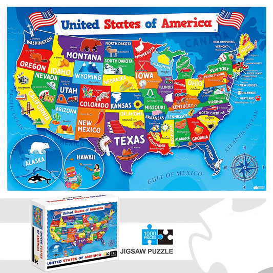 United States of America – 1000 Pieces