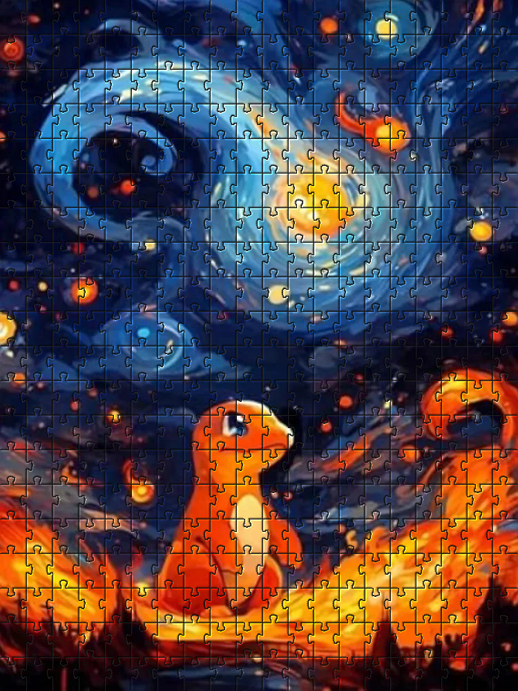 Starry Charmander - 1000 pieces