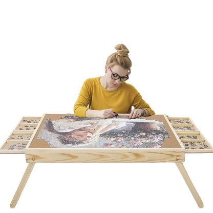 Puzzle Wood Table