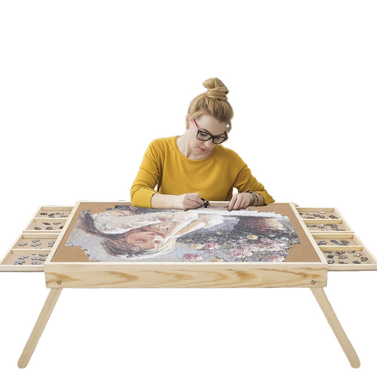 Puzzle Wood Table
