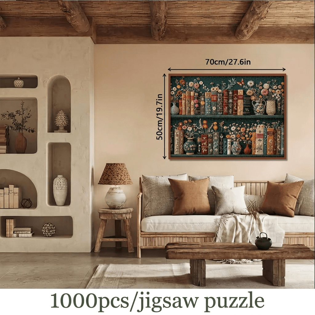 Blooming Bookshelf - 1000 pieces