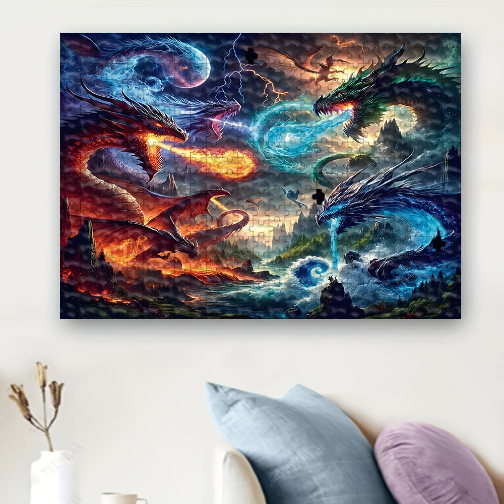 Elemental Dragons - 1000 pieces