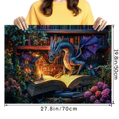 Dragon Magic Study 1000pcs Large Paper Jigsaw Puzzle