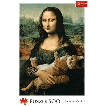 Mona Lisa & Cat - 1000 pieces