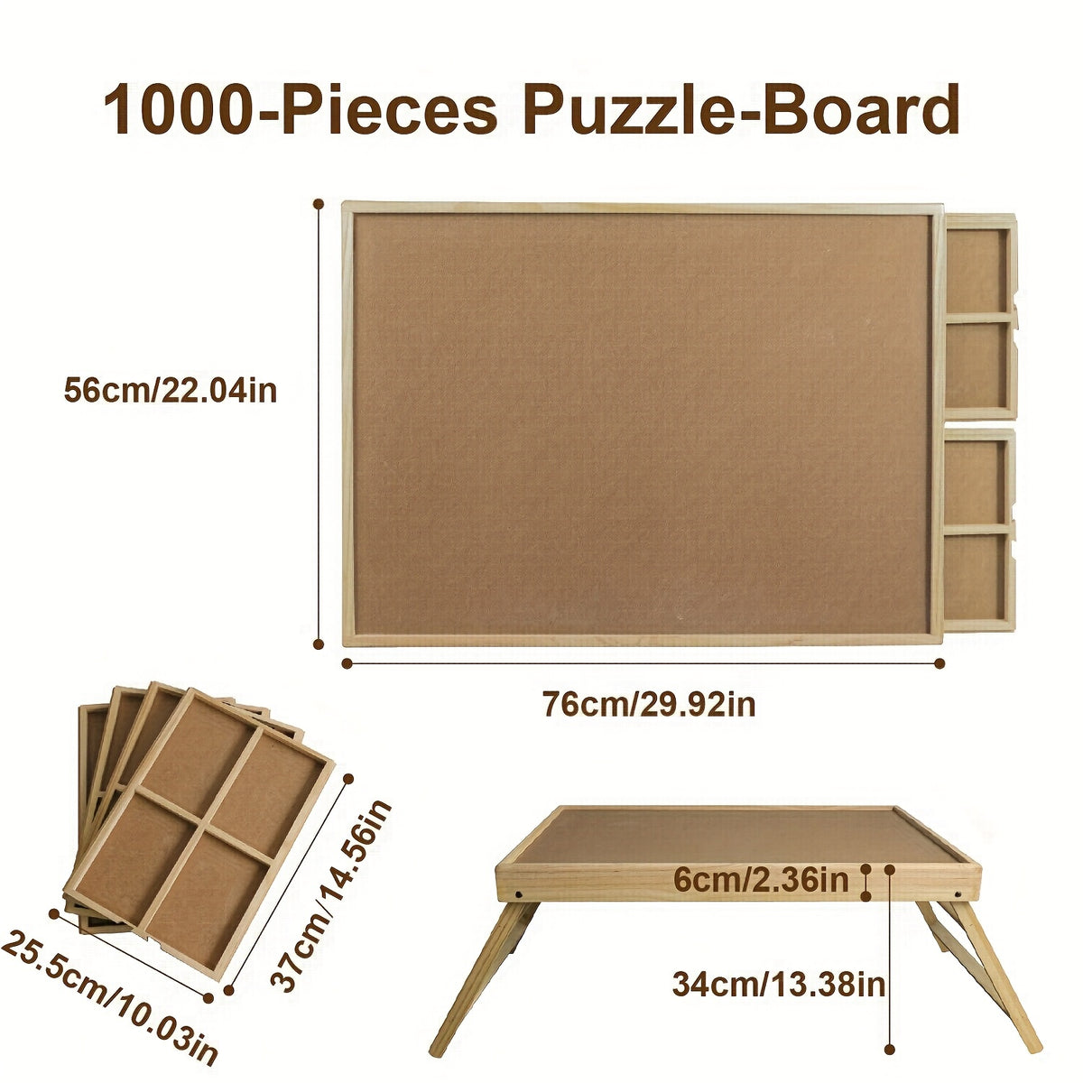 Puzzle Wood Table