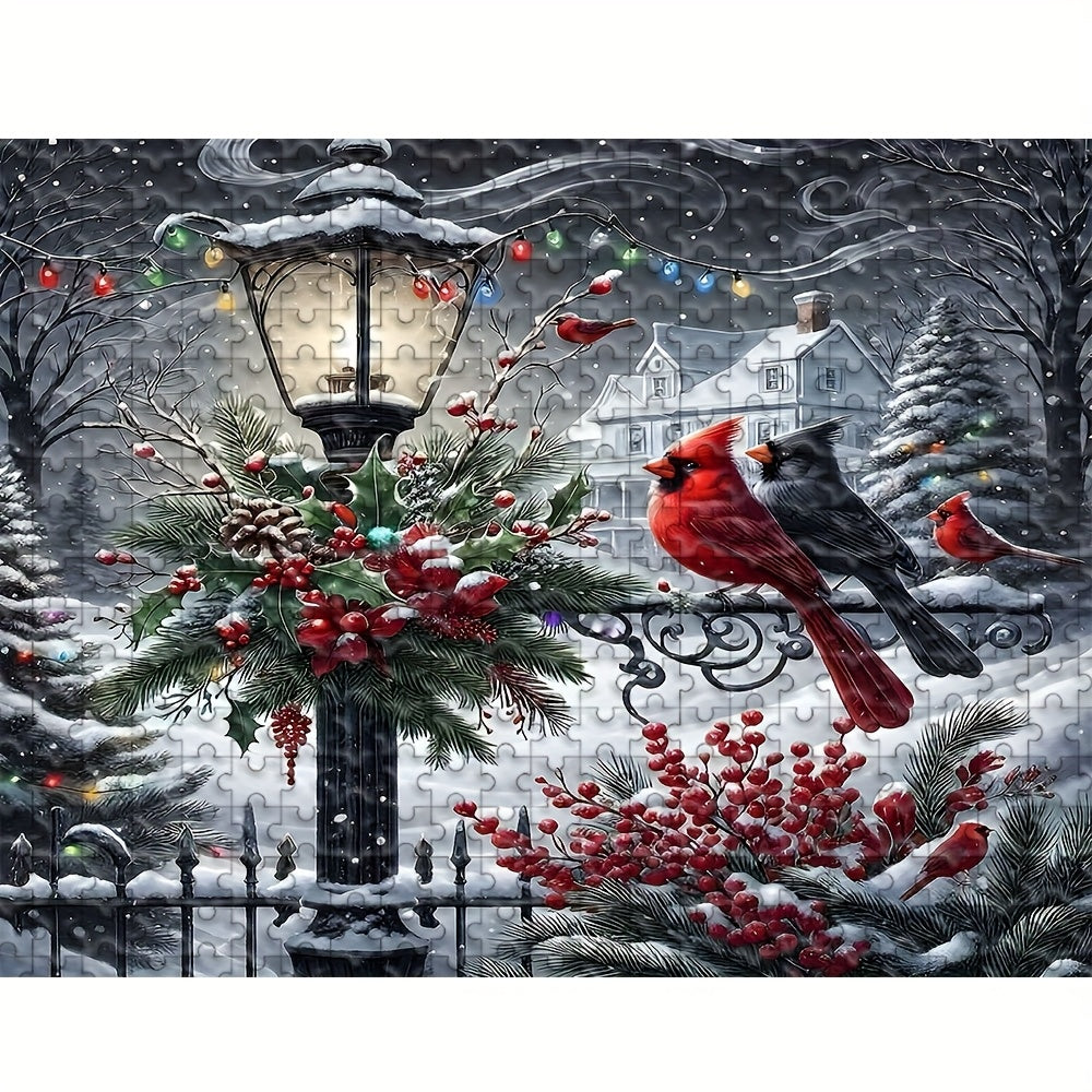 Winter Cardinals - 1000 pieces