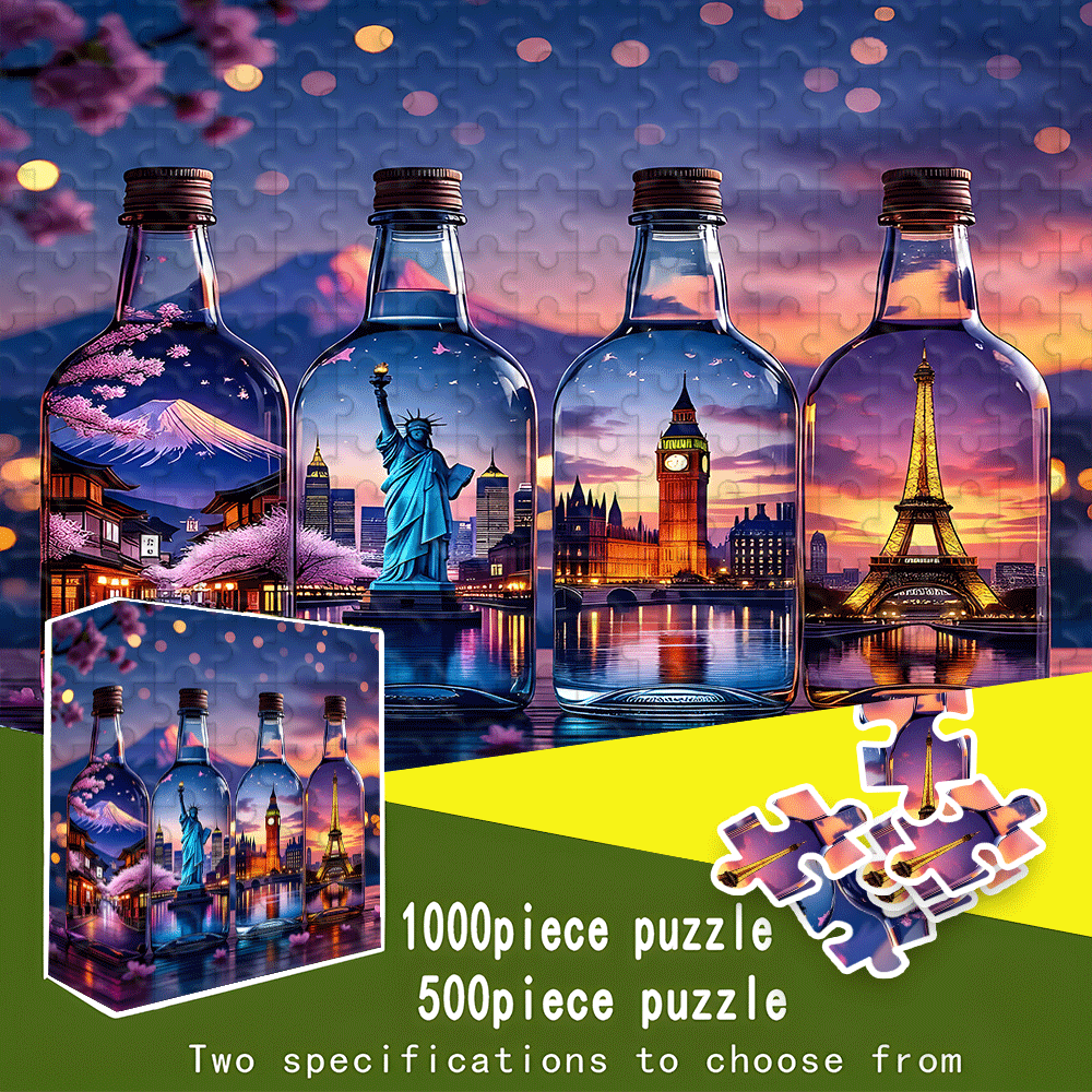 World in Bottles - 1000 pieces
