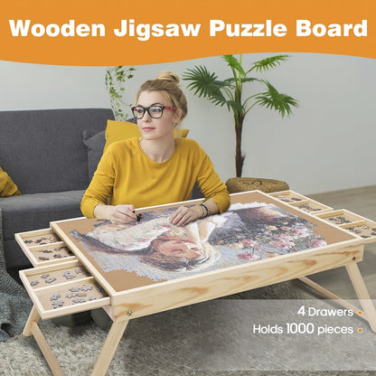 Puzzle Wood Table