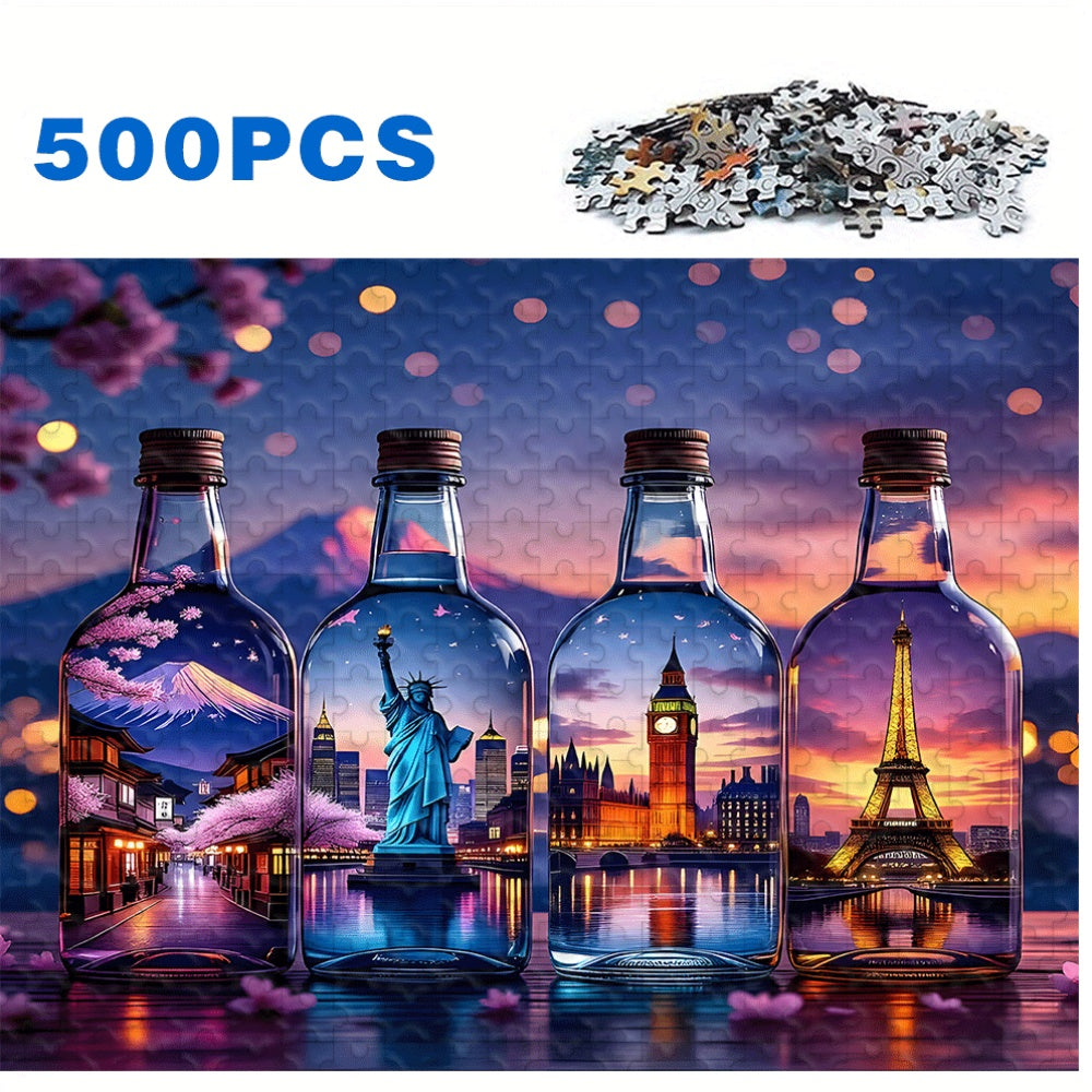 World in Bottles - 1000 pieces