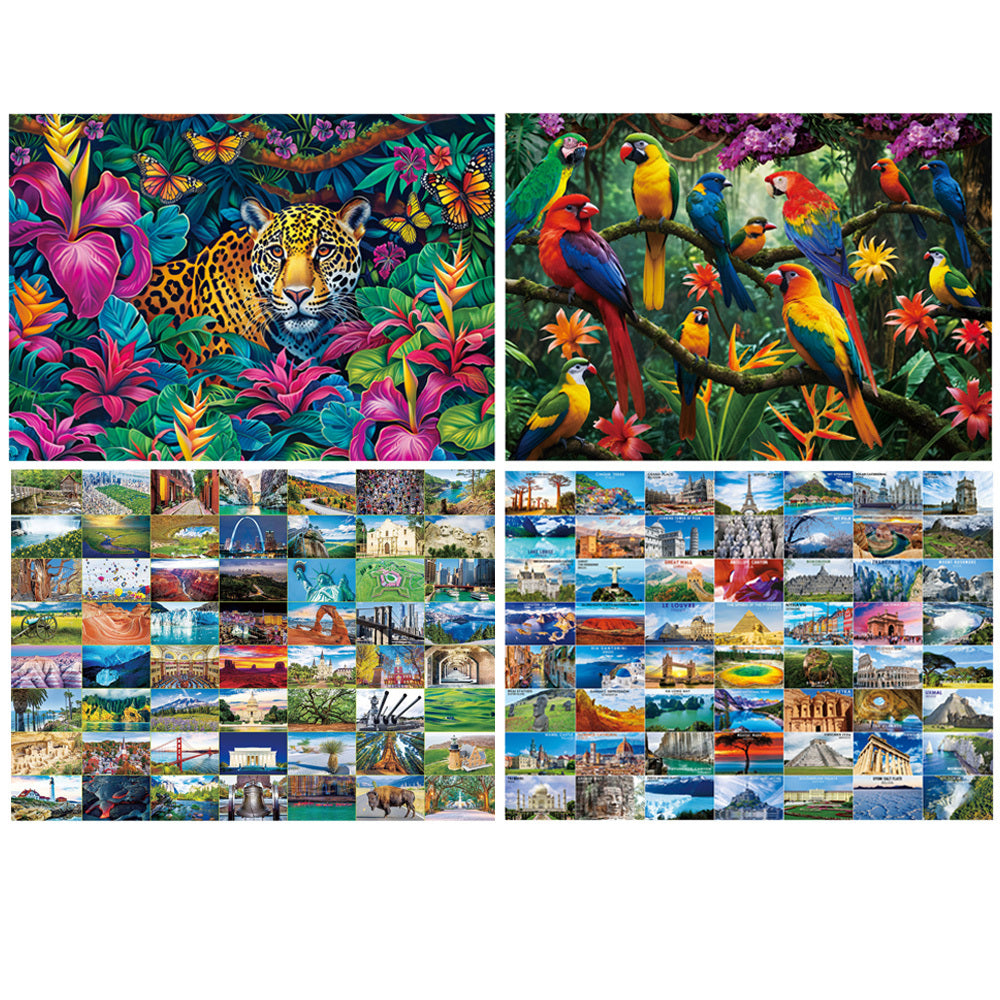 Puzzle World Collection - 8 puzzles package