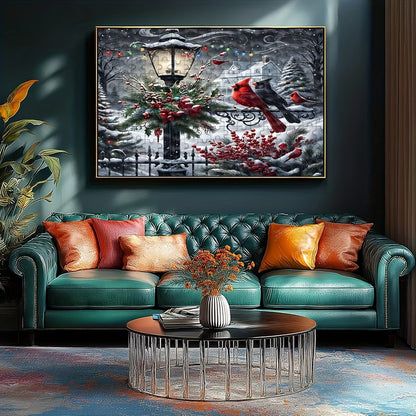 Winter Cardinals - 1000 pieces