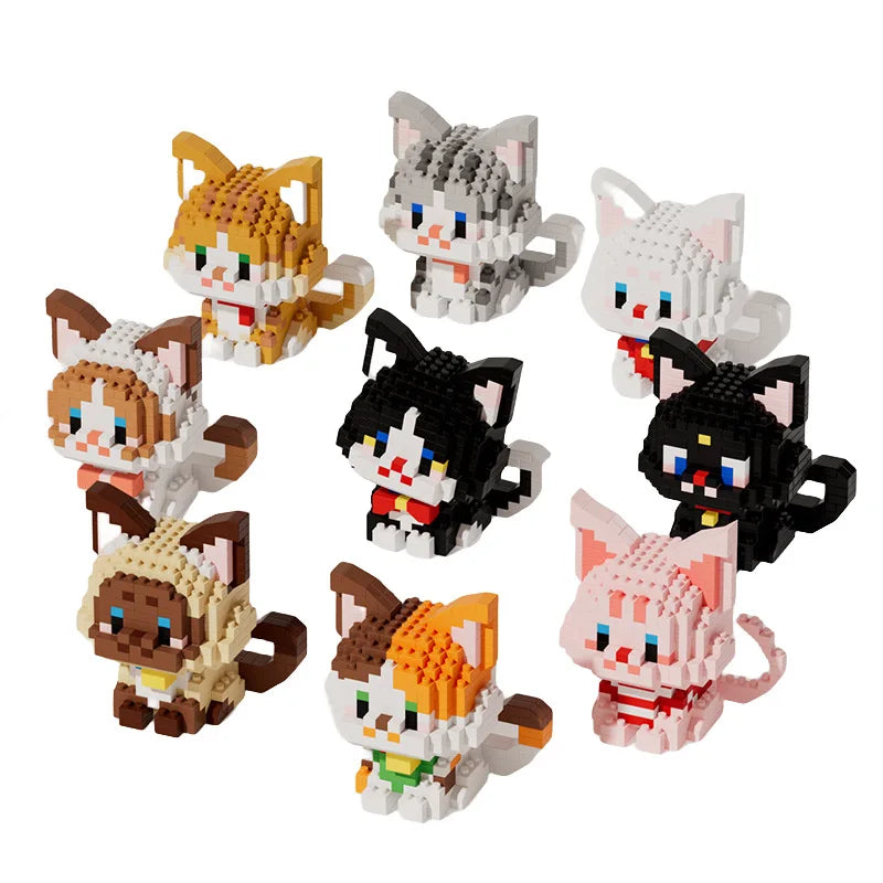 Cat Building Blocks