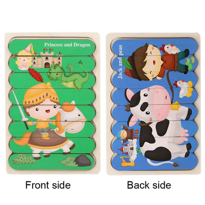 Flip & Learn Puzzle Board