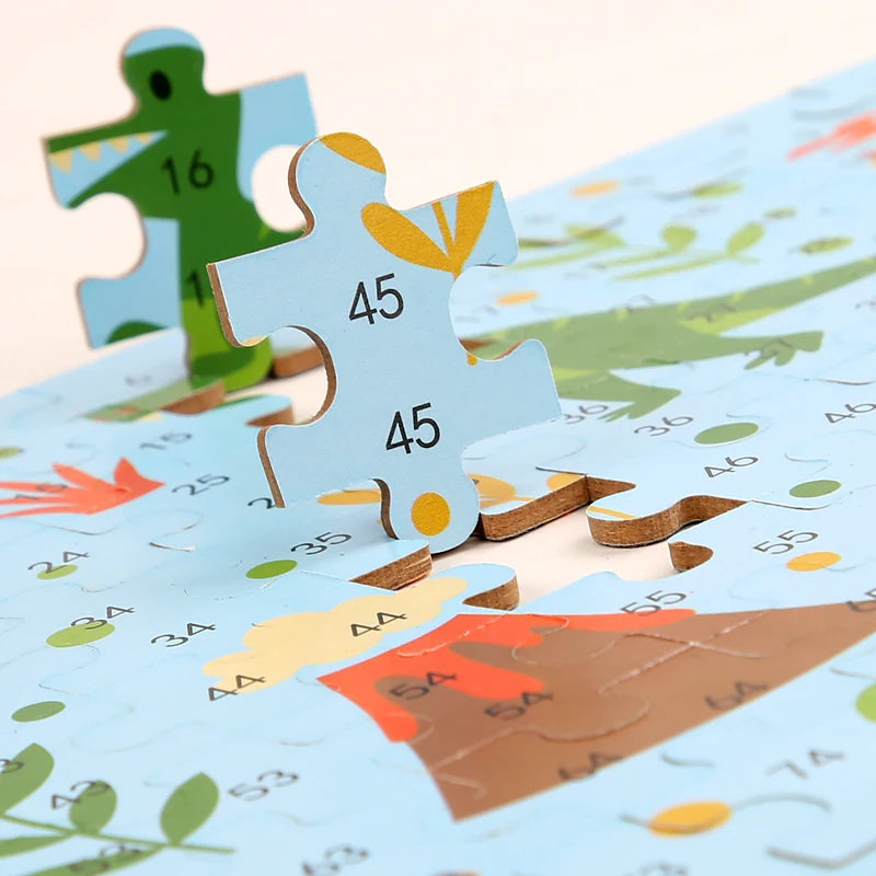 Tiny Adventures - 100 pieces puzzles