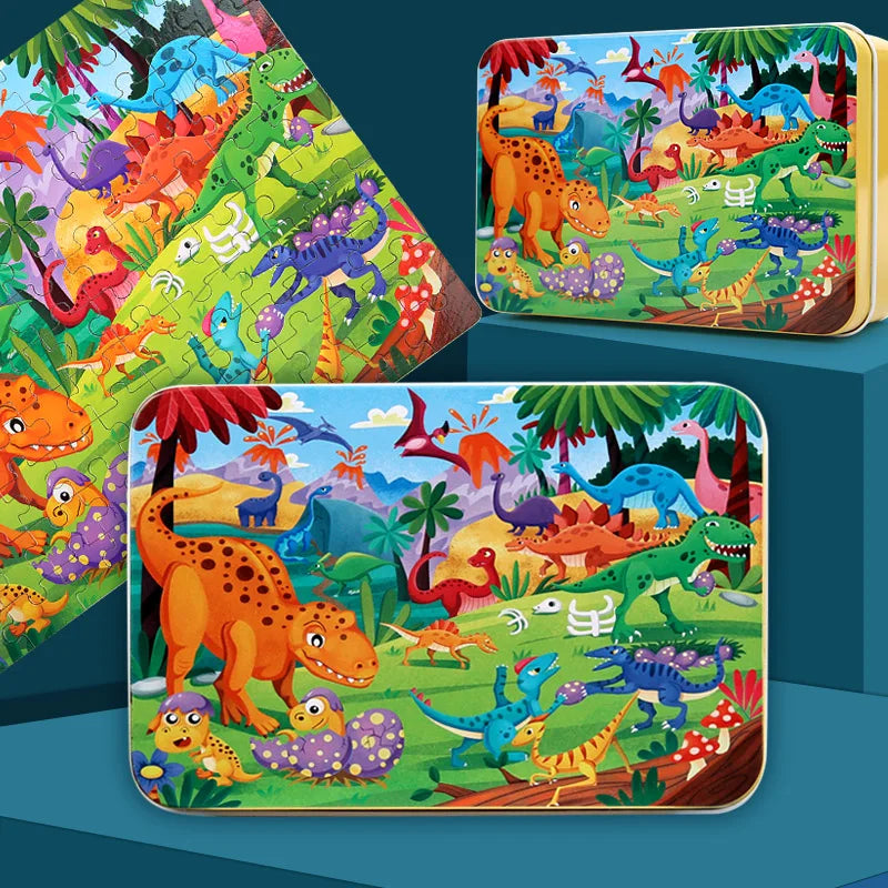 Tiny Adventures - 100 pieces puzzles