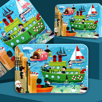 Tiny Adventures - 100 pieces puzzles