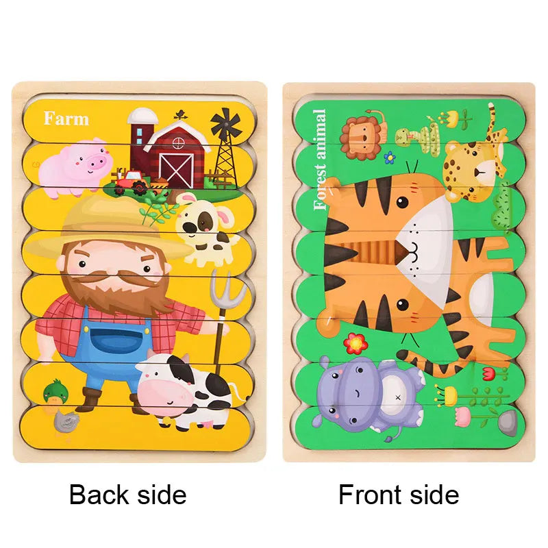 Flip & Learn Puzzle Board