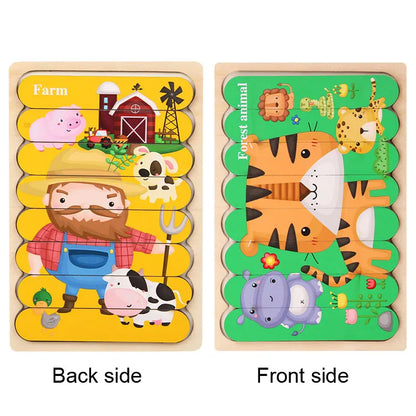 Flip & Learn Puzzle Board