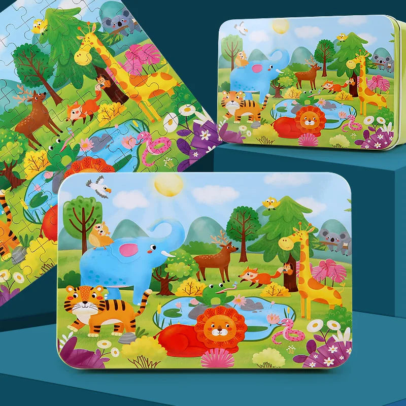 Tiny Adventures - 100 pieces puzzles