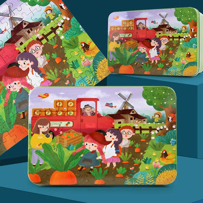 Tiny Adventures - 100 pieces puzzles