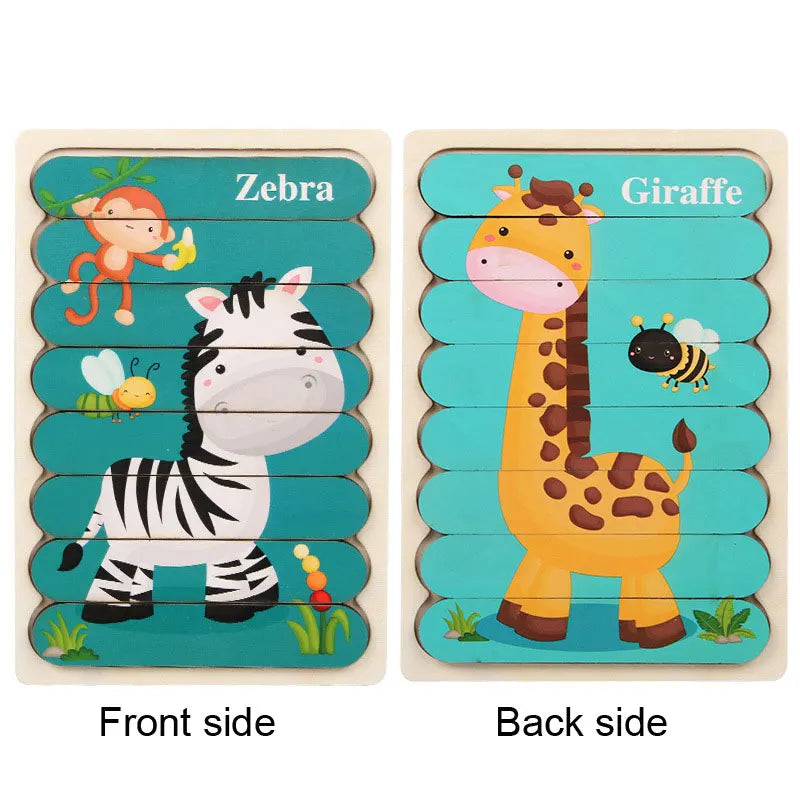 Flip & Learn Puzzle Board