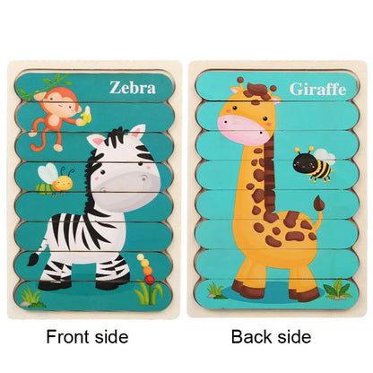 Flip & Learn Puzzle Board