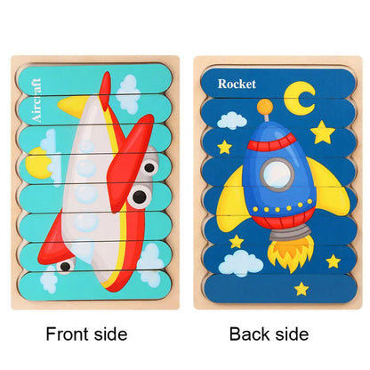 Flip & Learn Puzzle Board