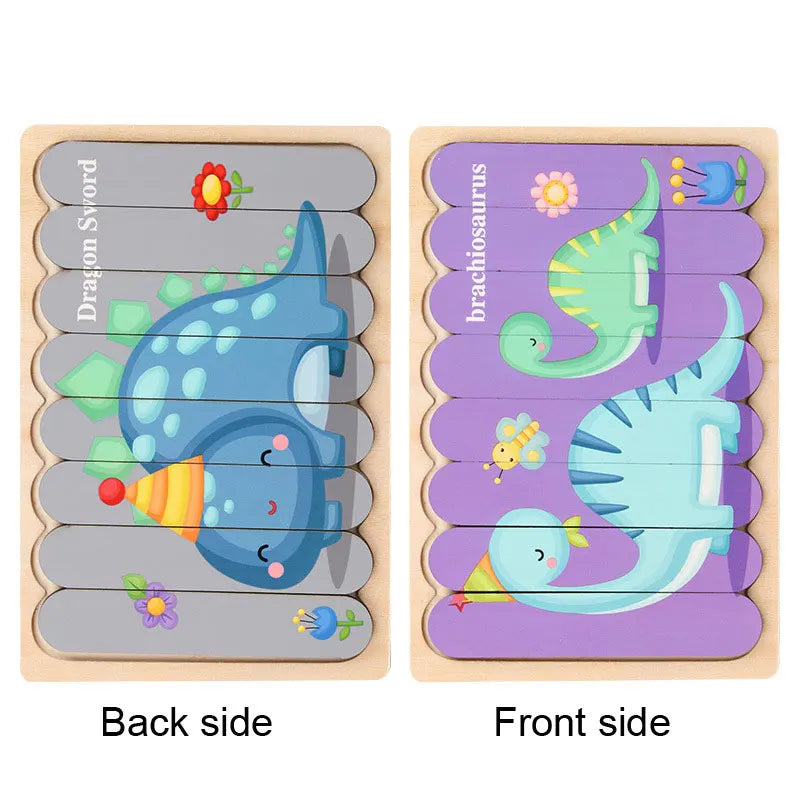 Flip & Learn Puzzle Board