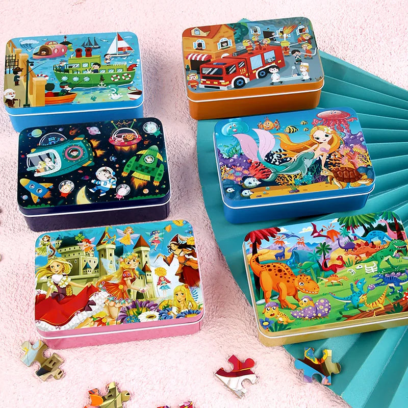 Tiny Adventures - 100 pieces puzzles