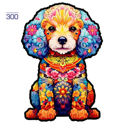 Colorful Dogs Wooden Puzzle Collection