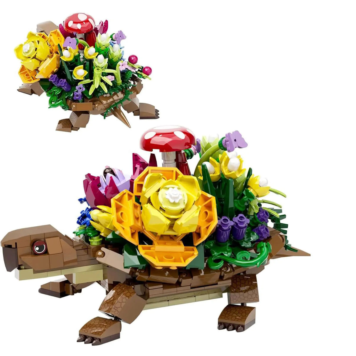 Floral Turtle Building Set 510pcs
