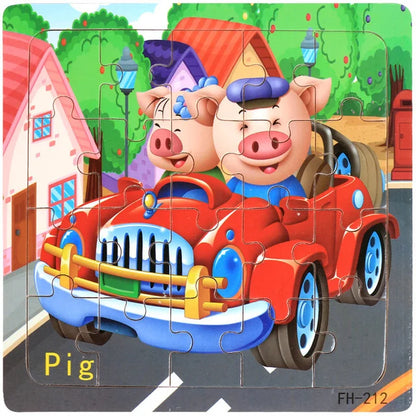 Kids Learning Puzzle Set