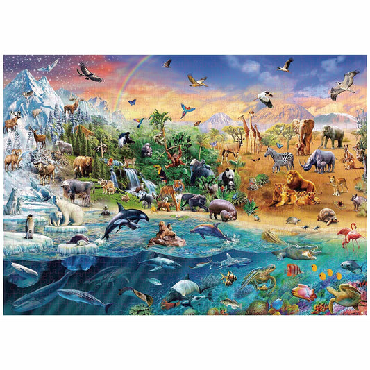 Animal World Puzzle