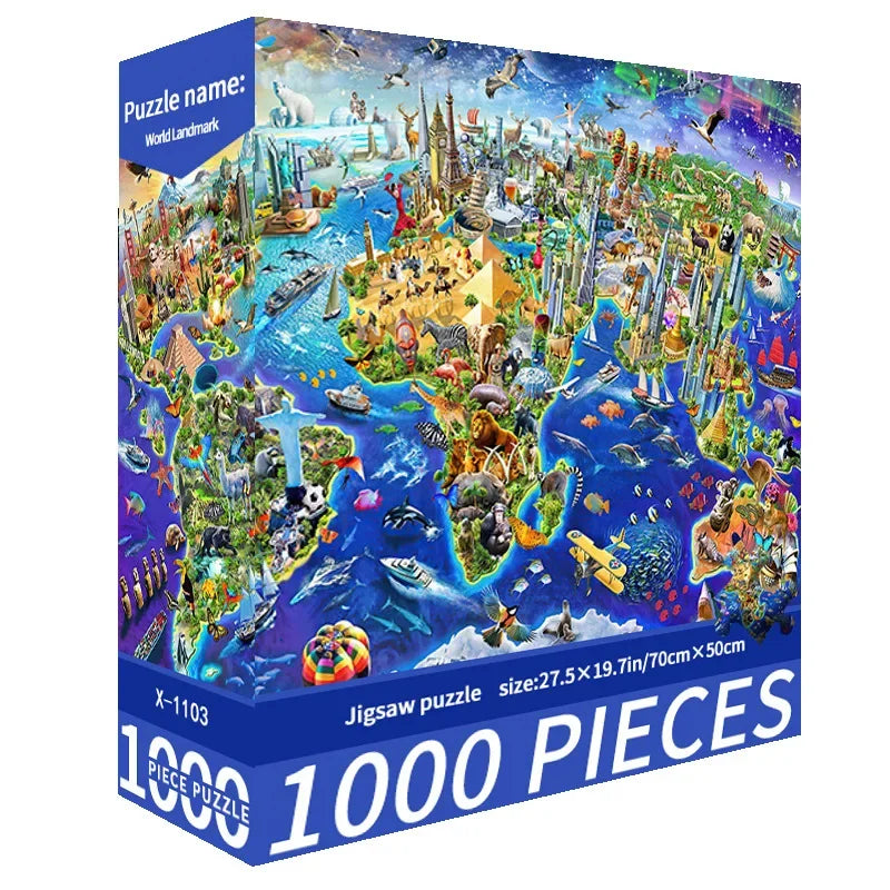 1000 Piece Landscape Jigsaw Puzzle Collection