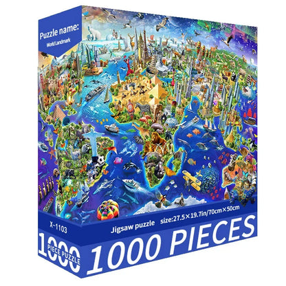 1000 Piece Landscape Jigsaw Puzzle Collection