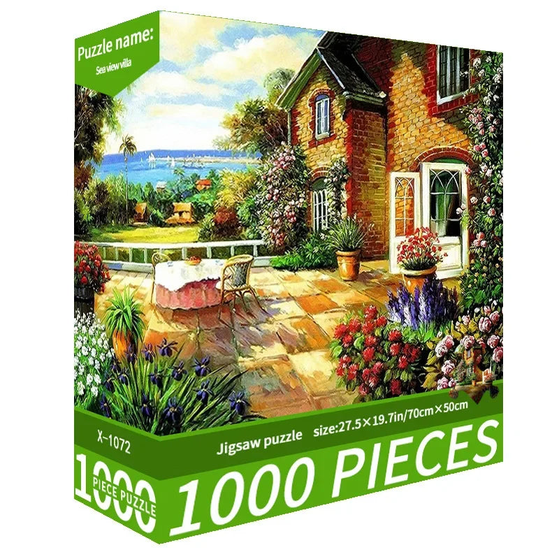 1000 Piece Landscape Jigsaw Puzzle Collection