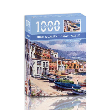 1000 Piece Mini Jigsaw Puzzle – Colorful & Scenic Designs
