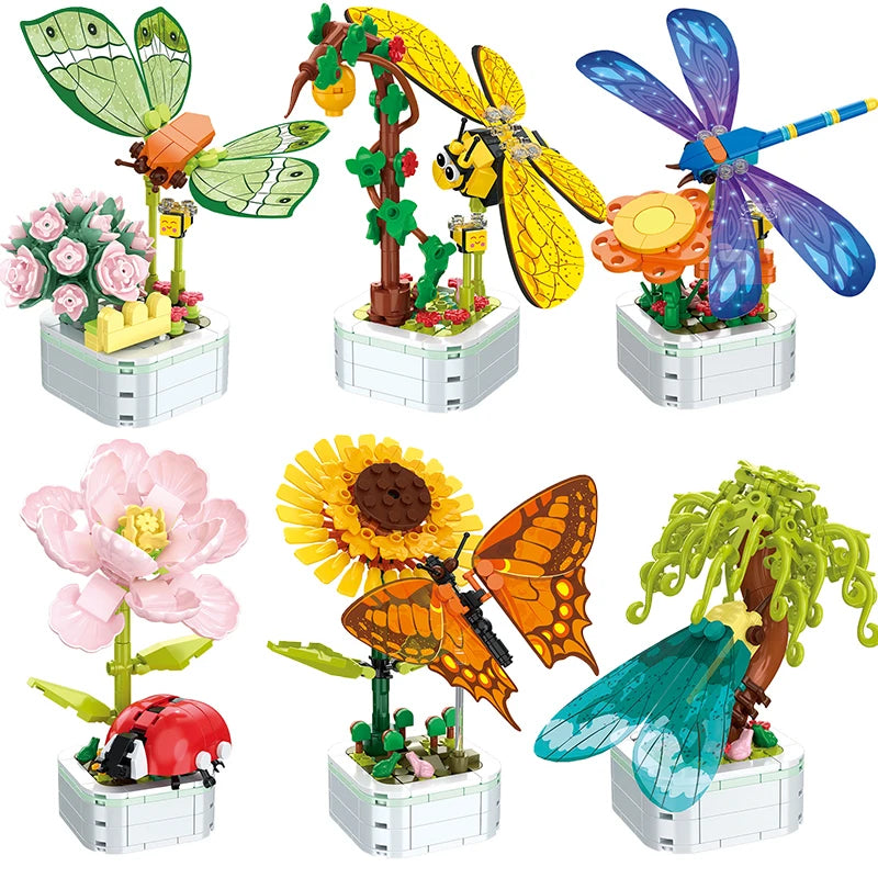Garden Insects Building Sets