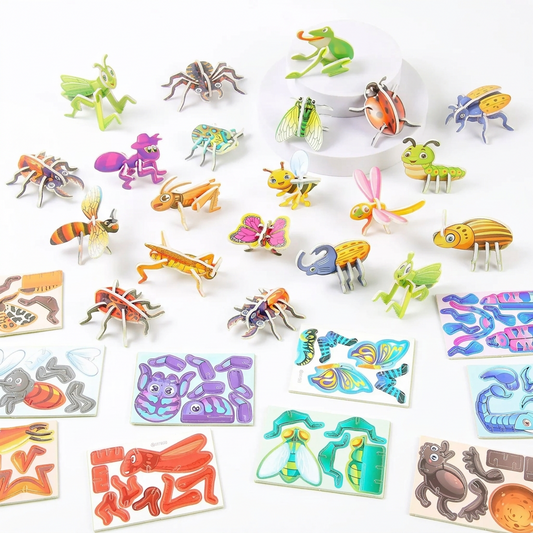 30-Piece 3D Puzzle Sets