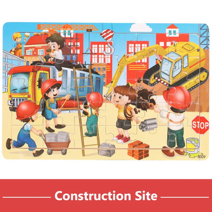 30 Piece Educational Kids Jigsaw Puzzle