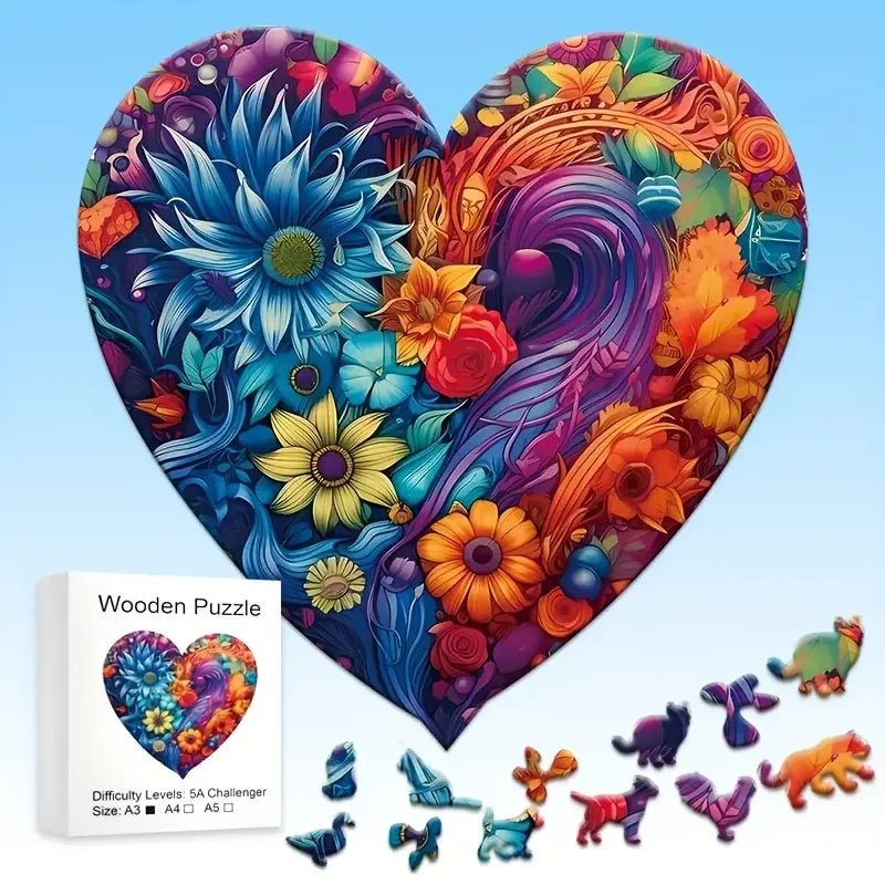 Bloom Heart Puzzle
