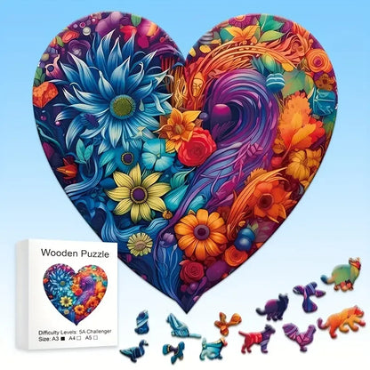 Bloom Heart Puzzle