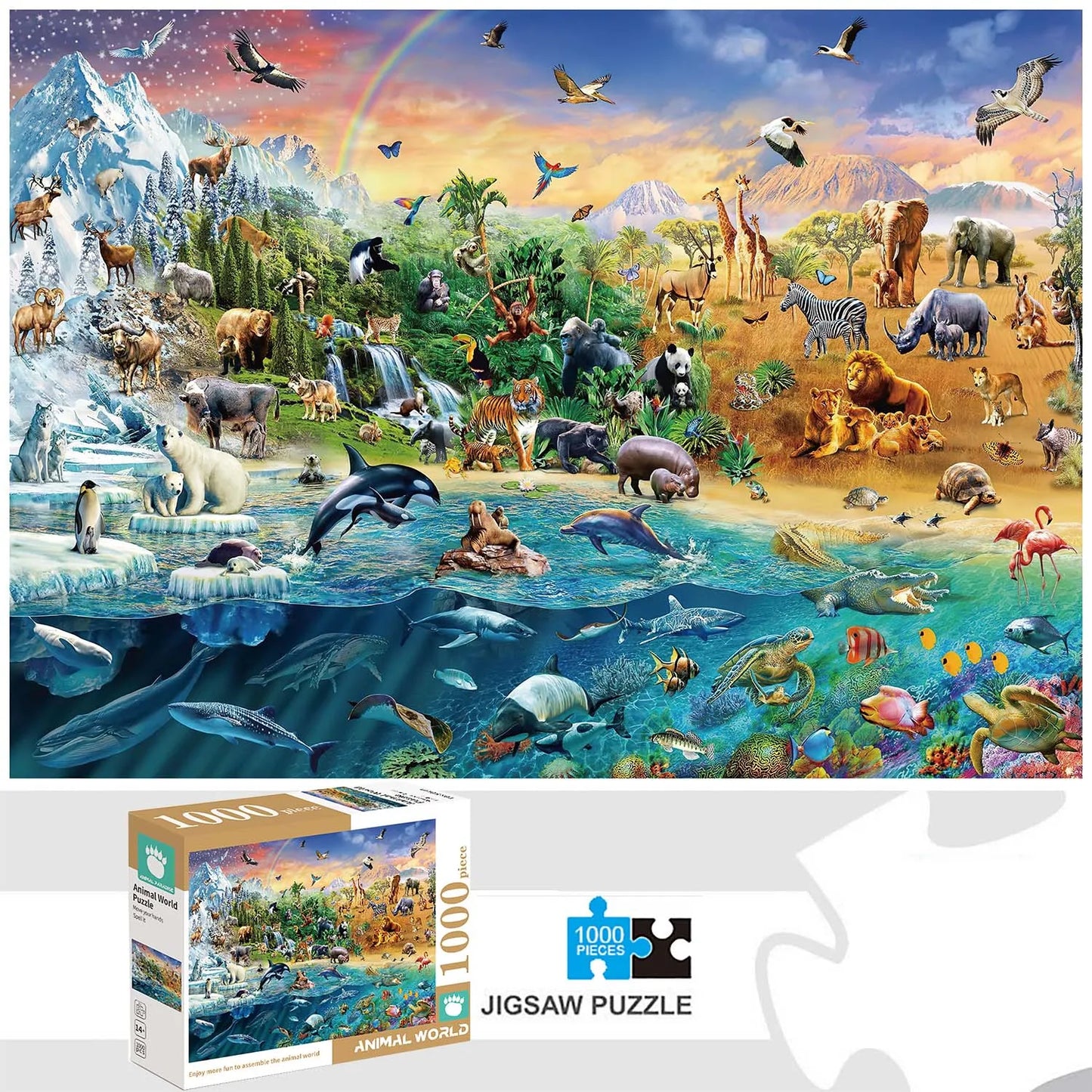 Animal World Puzzle