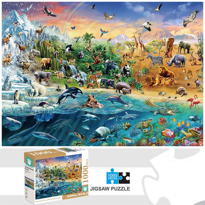Animal World Puzzle