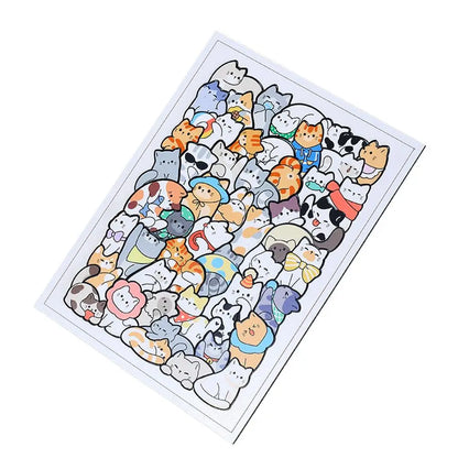 Kawaii Animals Wooden Puzzle