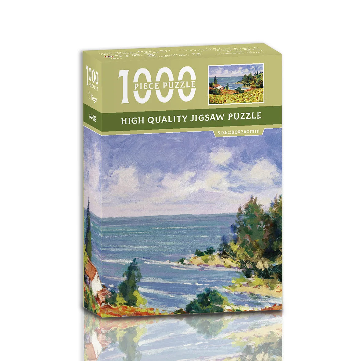 1000 Piece Mini Jigsaw Puzzle – Colorful & Scenic Designs