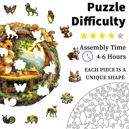 Woodland Squirrel Puzzle